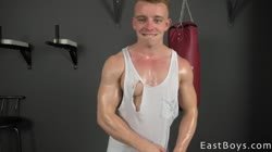 Muscle Boy Gets Handjob