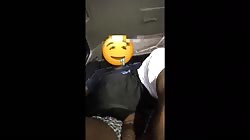 HUGE STRAIGHT BBC SUCKED SLOPPY IN THE CAR